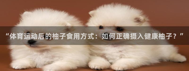 哈哈体育：“体育运动后的柚子食用方式：如何正确摄入健康柚子？”