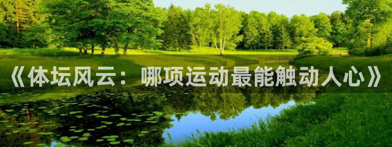 哈哈体育：《体坛风云：哪项运动最能触动人心》